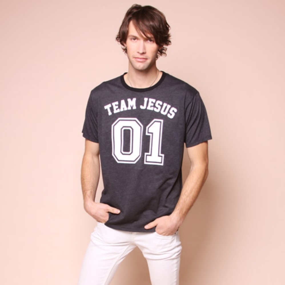 Heart OMG TEAM JESUS Shirt